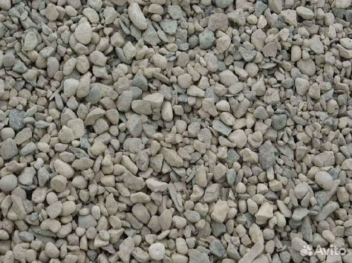 Щебень гравийный с доставкой