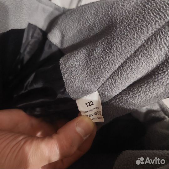 Утепленные брюки для мальчика 122