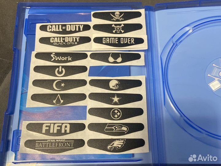 Наклейки на ps4