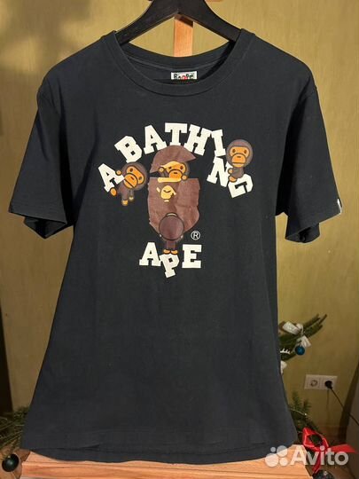 Футболка Bape College Baby Milo