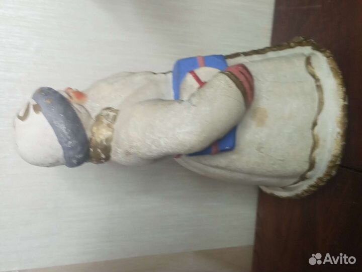 Дед Мороз из папье-маше