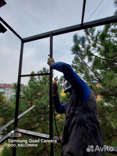 Остекление балконов/Гарантия по договору 5 лет