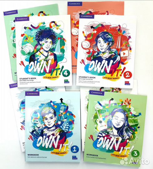 Учебник own it вся линейка все части все уровни