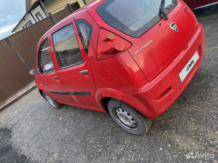 Hafei Brio 1.0 МТ, 2007, 63 852 км