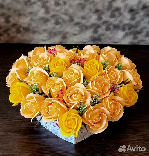 Мыльные букеты