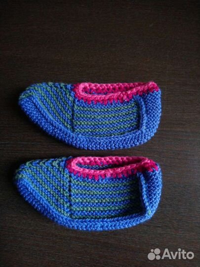 Следки вязаные