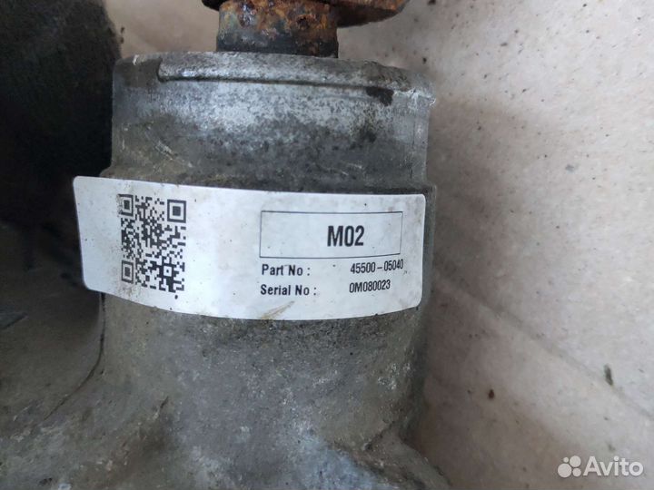 Рулевая рейка на Toyota Avensis