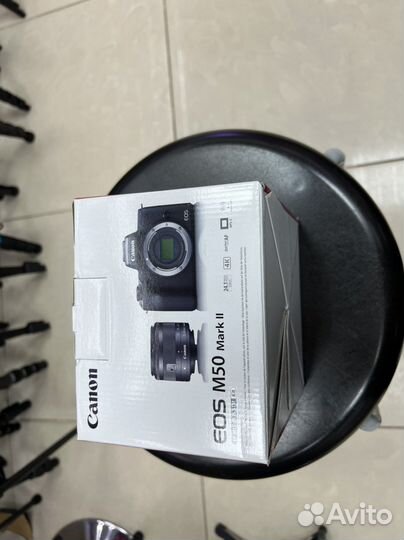 Коробка Canon Eos m50 kit 15-45 is stm