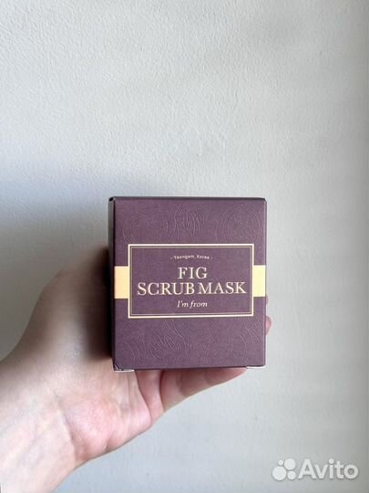 I'm From Fig Scrub Mask Маска для лица с инжиром