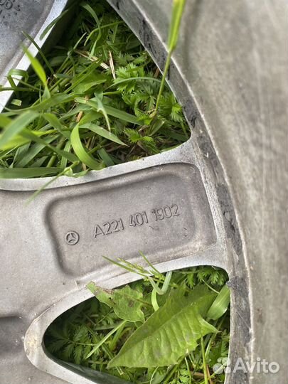 Диски литье r18 5х112 ц.о 66.6 w221