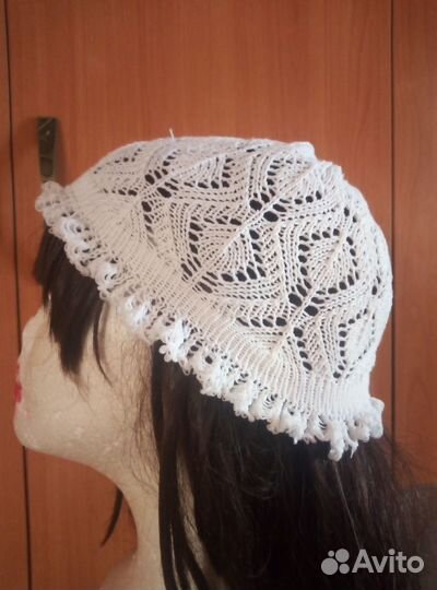 Летние хлопковые шапочки - панамки, косынки