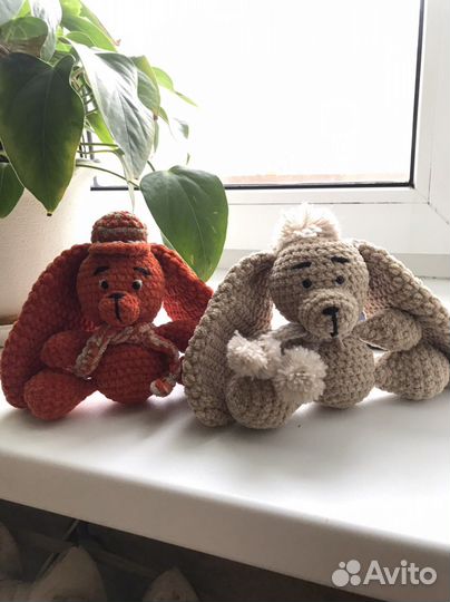 Мягкие игрушки вязаные