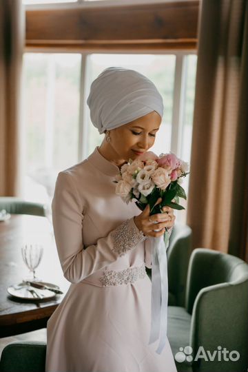 Платье в пол на никах xs