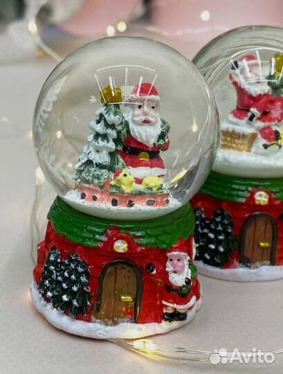 Шар новогодний с подсветкой и музыкой