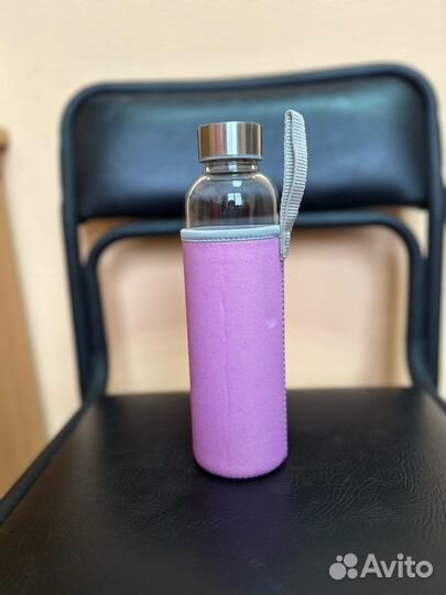 Стеклянная бутылка для воды