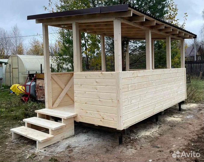 Беседка под ключ