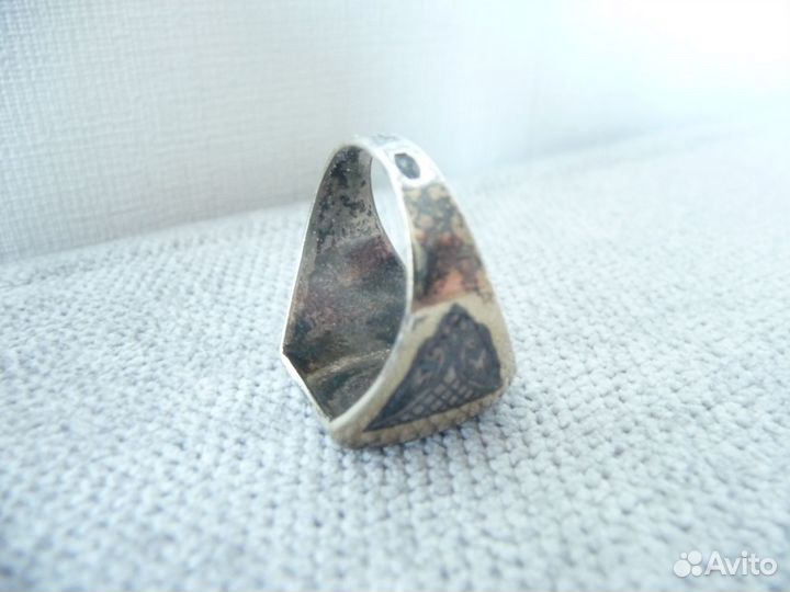 Мужская печатка серебро