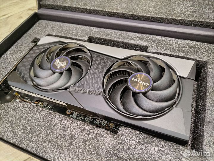 Видеокарта Sapphire rx6600xt Nitro+ OC 8Гб