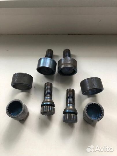Болты колесные титановые ваз