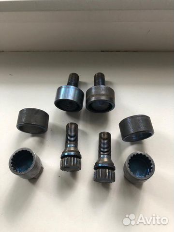 Болты колесные титановые ваз