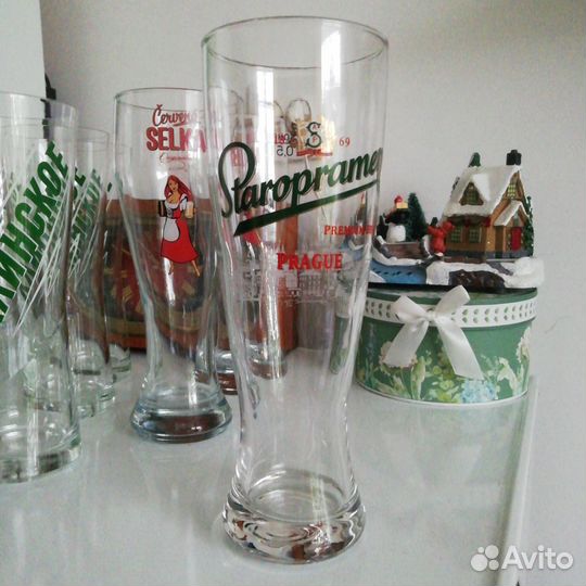 Пивные кружки, бокалы разные