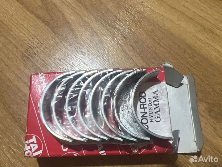 Вкладыши шатунные solaris ceed1.4G4FA, 1.6 G4FC