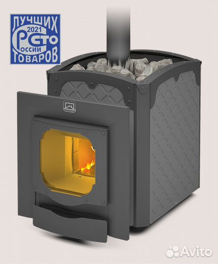 Чугунная печь для бани Былина