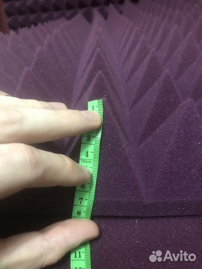 Акустический поролон пирамида