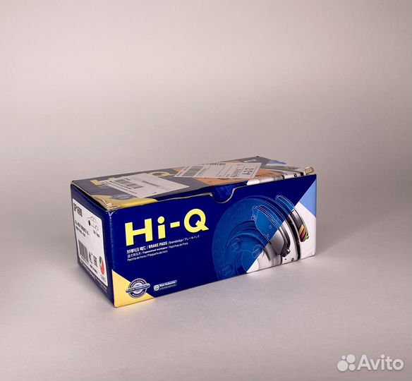 Колодки тормозные дисковые передние, комплект