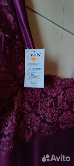 Ночная сорочка новая шелковая