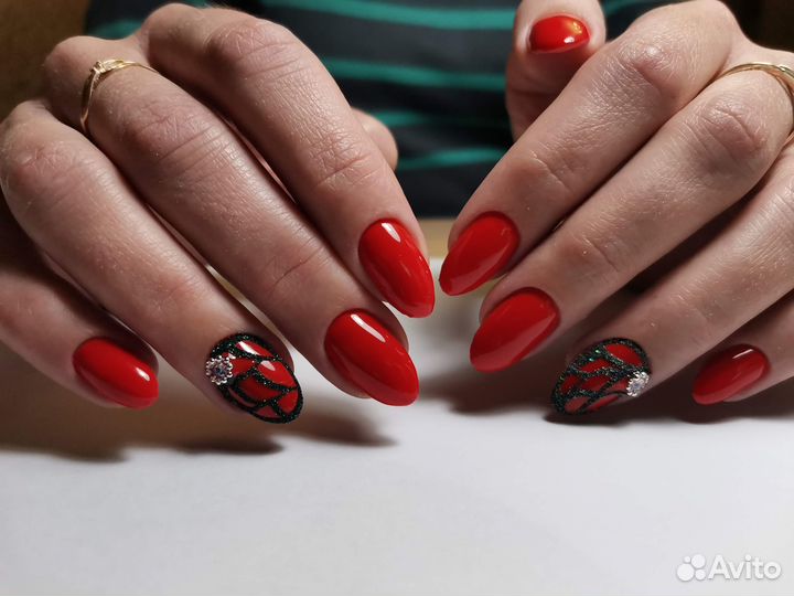 Маникюр, наращивание, укрепление