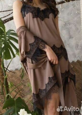 Шелковый домашний комплект