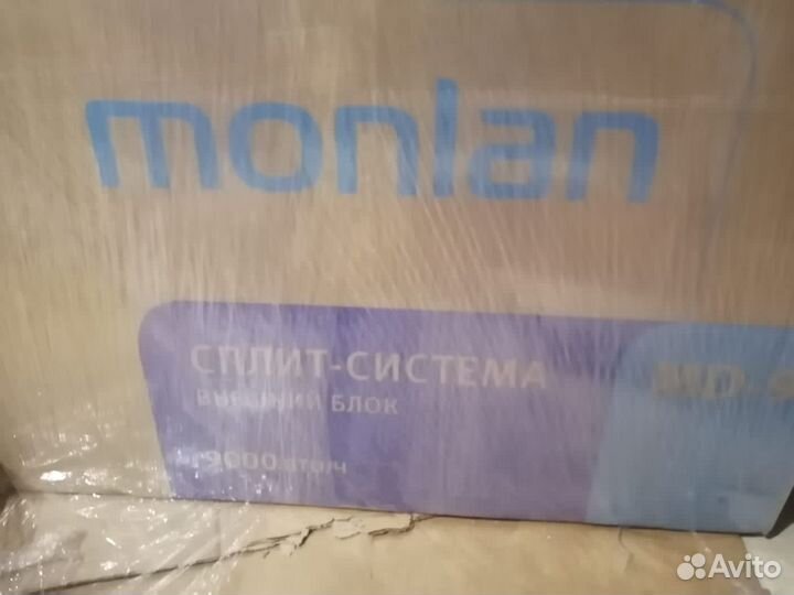 Сплит система бу monlan