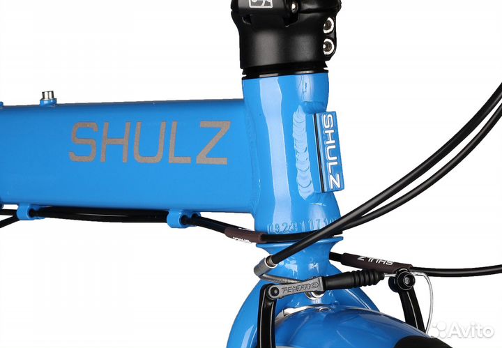 Cкладной велосипед Shulz Easy синий