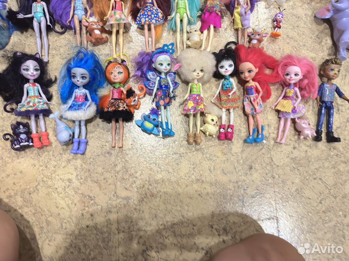 Enchantimals куклы очень много