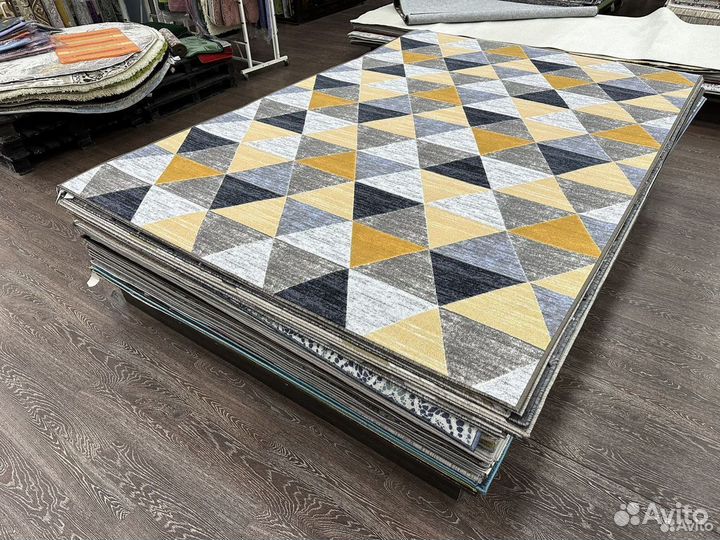 Палас 2х3 современный, Треугольники