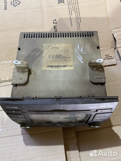 Магнитола штатная hyundai sonata nf