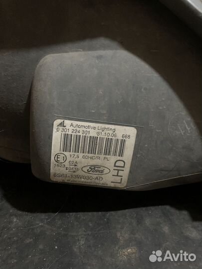 Фара ford fiesta mk5