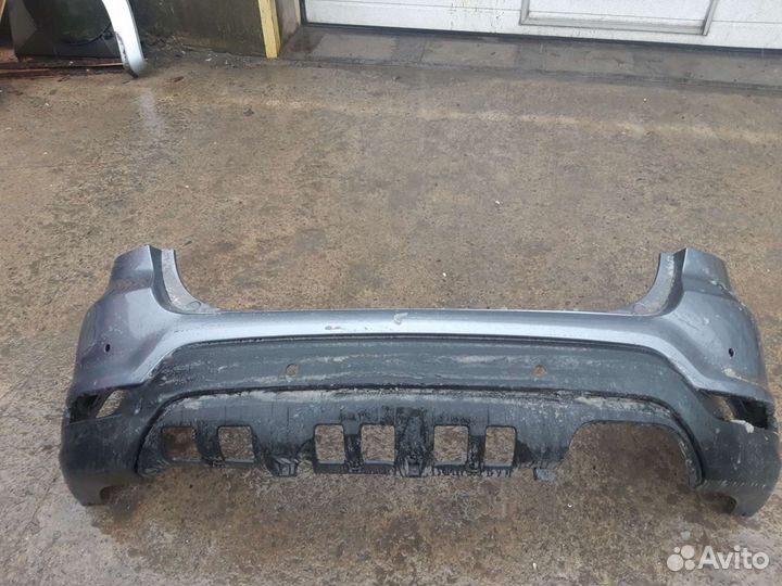 Бампер задний Киа Рио x-line