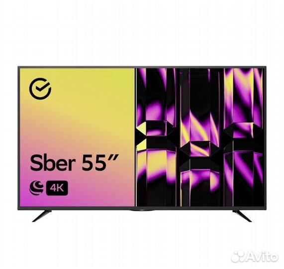 Новые SMART TV сбер 55