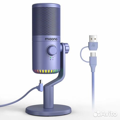Микрофон Maono DM30 (purple)