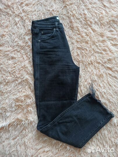 Джинсы pull and bear черные женские