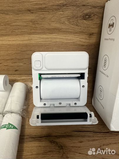 Портативный мини принтер беспроводной новый