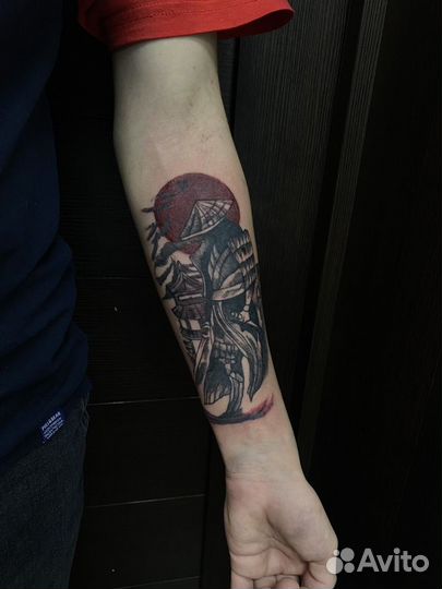 Перекрытие старых татуировок