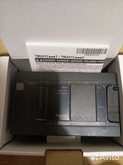 Контроллер Schneider - Модуль Schneider TM241- TM3