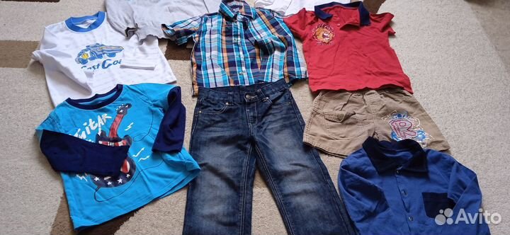 Пакет вещей на мальчика 104-110