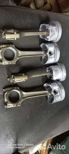 Коленвал с машины Шкода octavia BSE