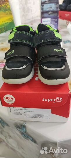 Кроссовки непромокаемые для мальчика Superfit,27