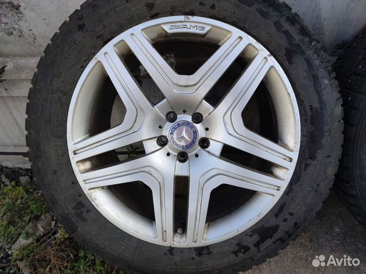 Колёса зима R20 Mercedes шины Nokian 285 50 R20