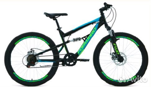 Велосипед forward raptor 24 2.0 disc